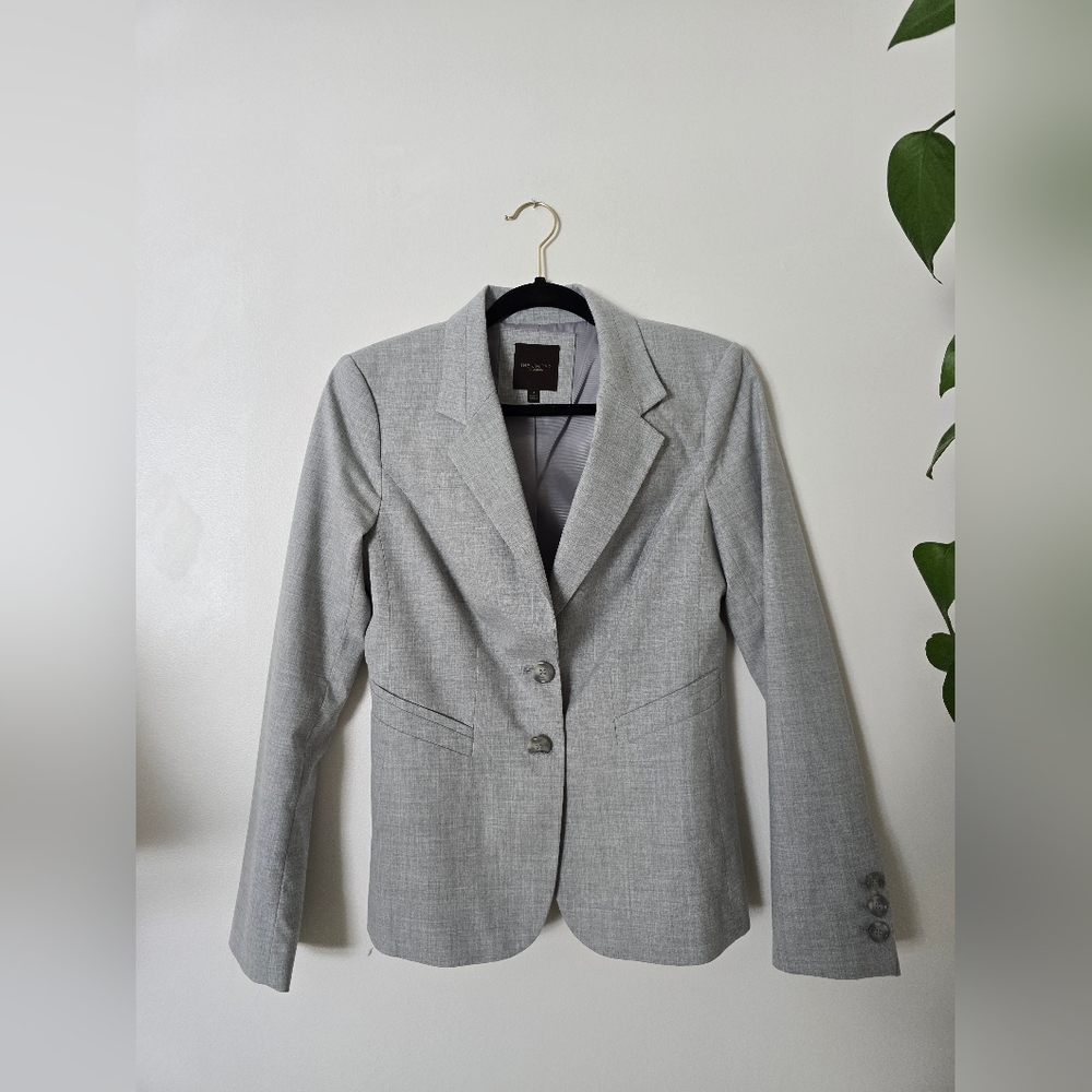 The Limited Collection Size 4 Womens Gray Blazer Jacket - Picture 2 of 8